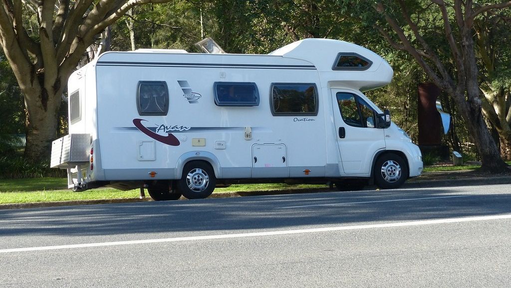  Image of a Motorhome after undergoing servicing 