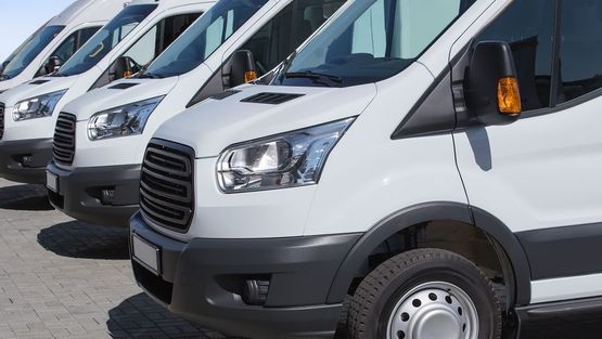 an image of vans that are for hire